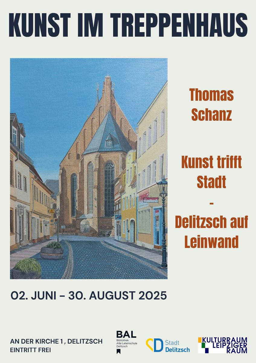 Flyer Kunst im Treppenhaus